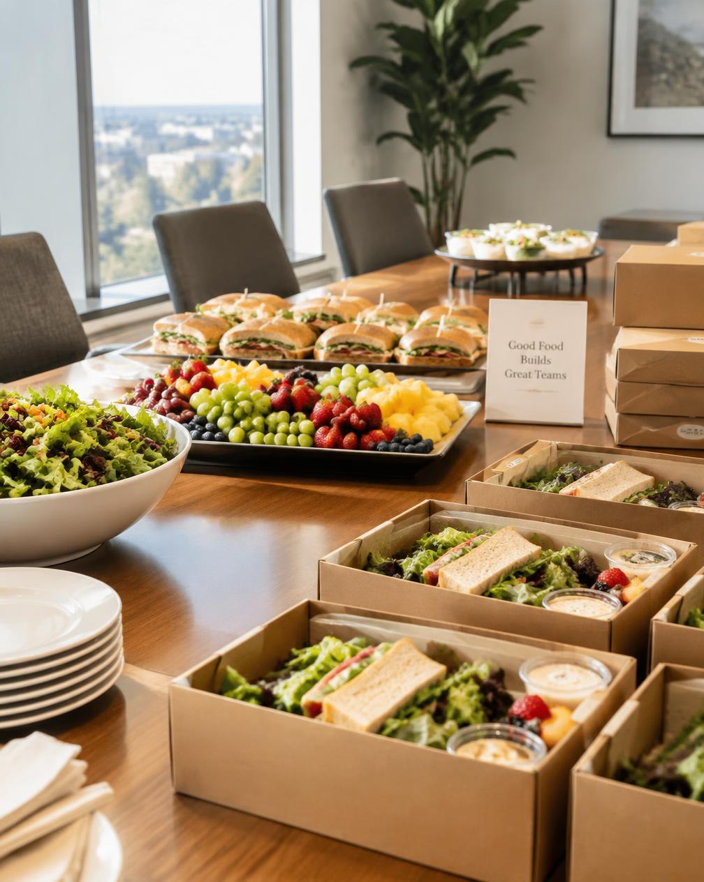 Corporate Events catered by Ms. Annie's